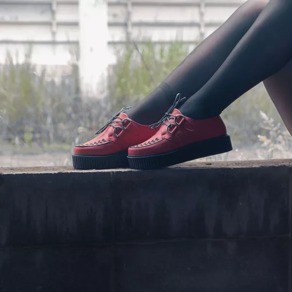 Creeper Vermelho Estilo Veggie Shoes | ESTILO VEGGIE SHOES
