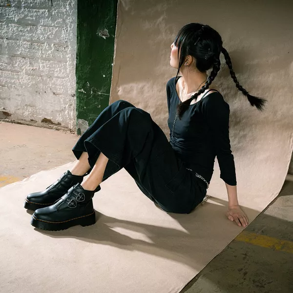 Coturno Tratorado Afrodite Estilo Veggie Preto | ESTILO VEGGIE SHOES