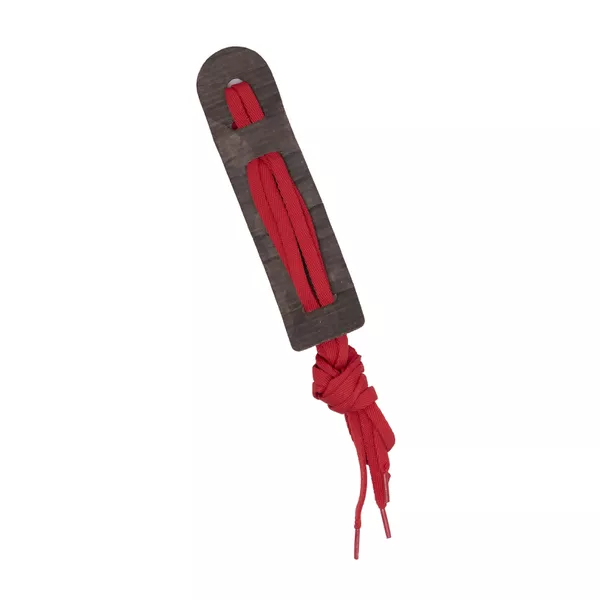 Cadarço Poliéster Achatado Vermelho