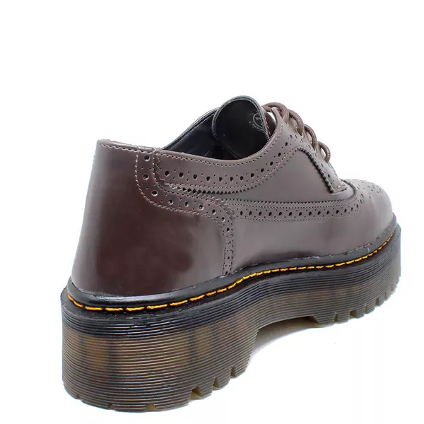 Sapato Oxford Estilo Veggie Greta Marrom | ESTILO VEGGIE SHOES