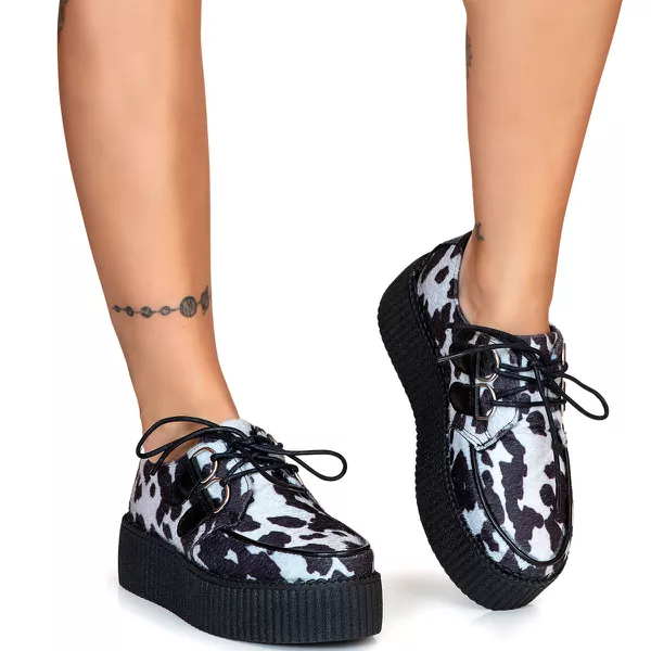Creeper Estilo Veggie AnimaL Print Mimosa | ESTILO VEGGIE SHOES