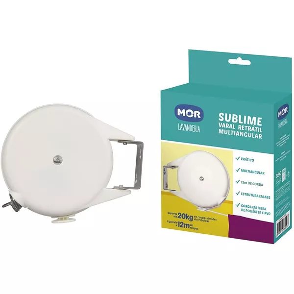 Varal Retratil Multiangular Sublime - MOR