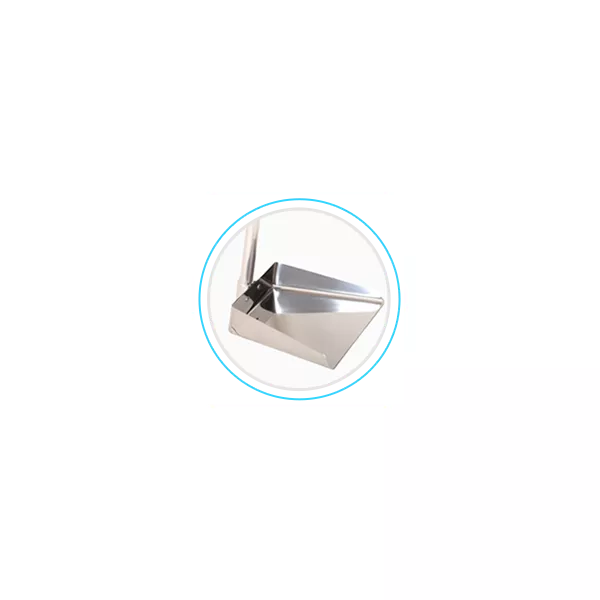PA DE INOX COM CABO DE ALUMINIO 80CM