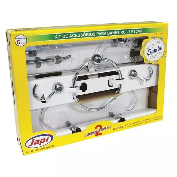 KIT ACESSÓRIOS JAPI SAMBA 7 PEÇAS