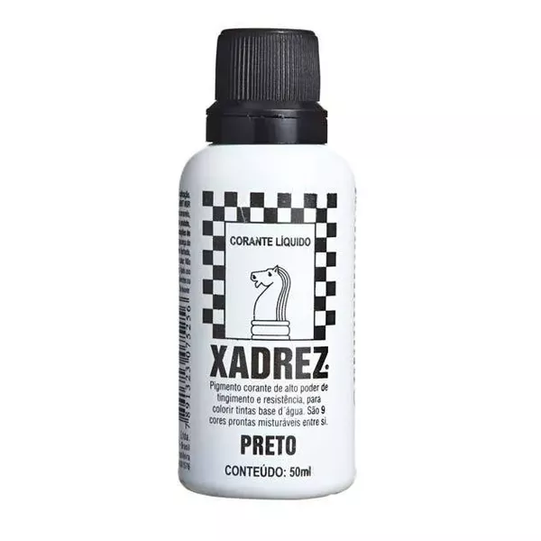 BISNAGA XADREZ PRETO