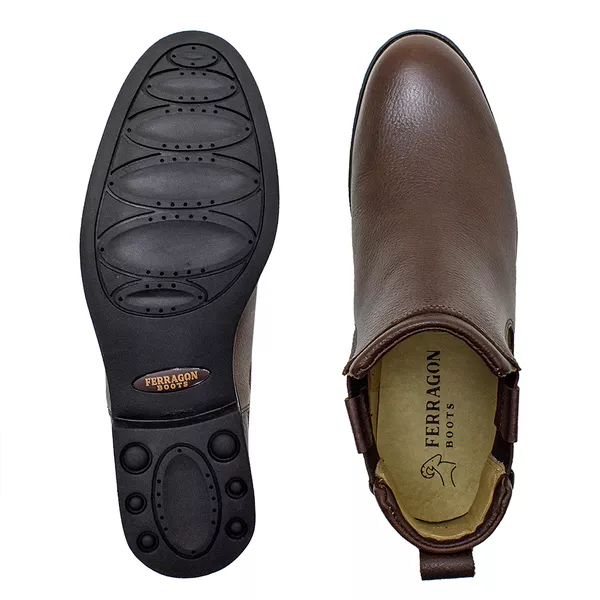 Botina Feminina Pampa Floater Café | FERRAGON BOOTS