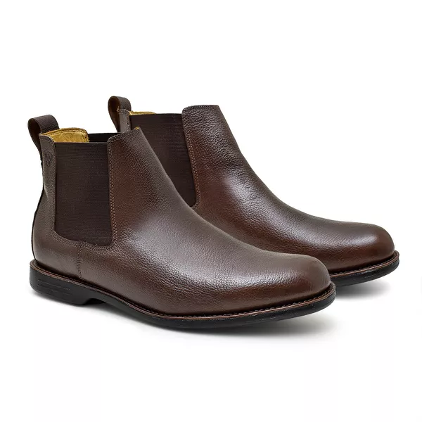 Botina Masculina Pantaneiro Floater Café | FERRAGON BOOTS