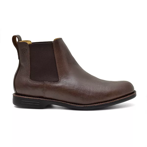 Botina Masculina Pantaneiro Floater Café | FERRAGON BOOTS