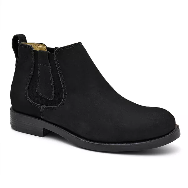 Botina Feminina Piquira Nobuck Preto | FERRAGON BOOTS