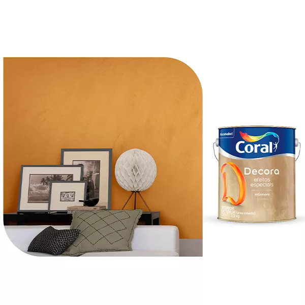 Coral Decora Efeito Marmore Base 3,9kg | FITZTINTAS