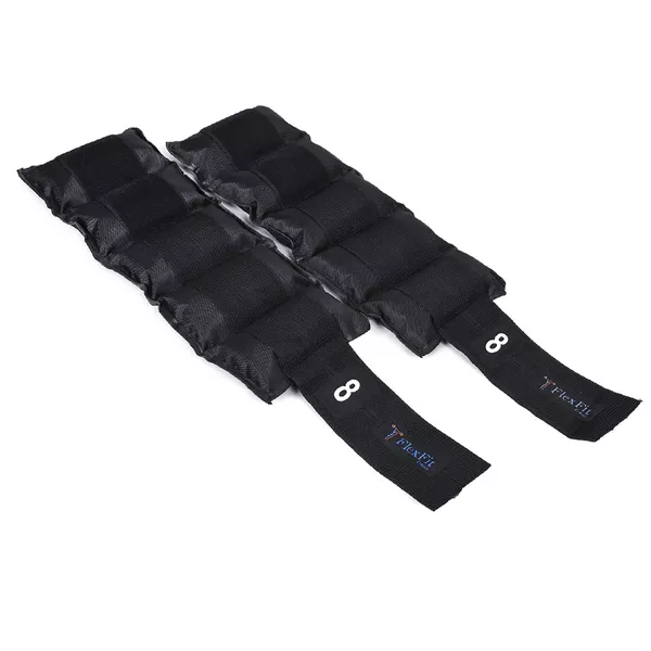 Par De Caneleira 8Kg Tornozeleira Treino Fitness Academia Flexfit Franca