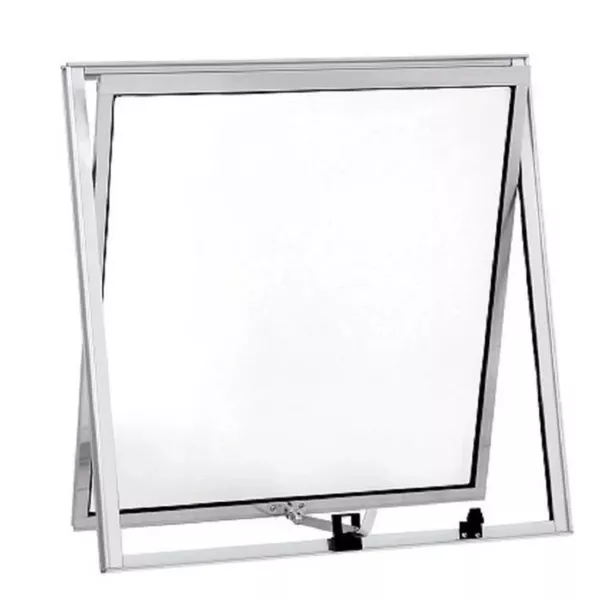JANELA MAXIM-AR DE ALUMÍNIO VIDRO LISO 60X60CM LÍDER