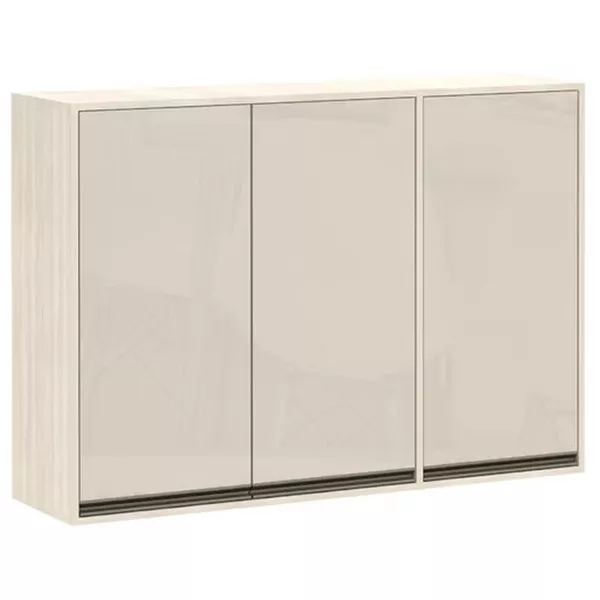 ARMÁRIO AÉREO LINEA 120 MOCCA LACCA LUCIANE