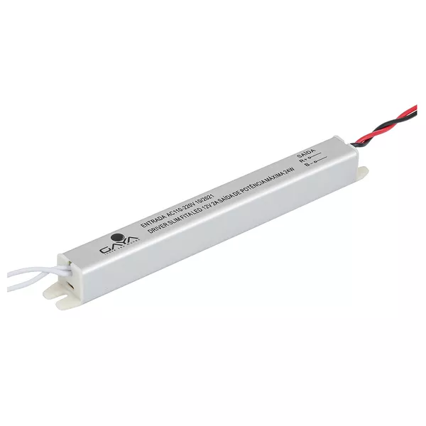 DRIVER SLIM PARA FITA LED 2A 12V 24W