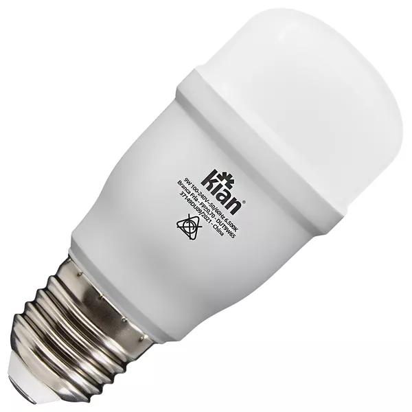 LAMPADA LED MINI T 9W E27 BIVOLT KIAN