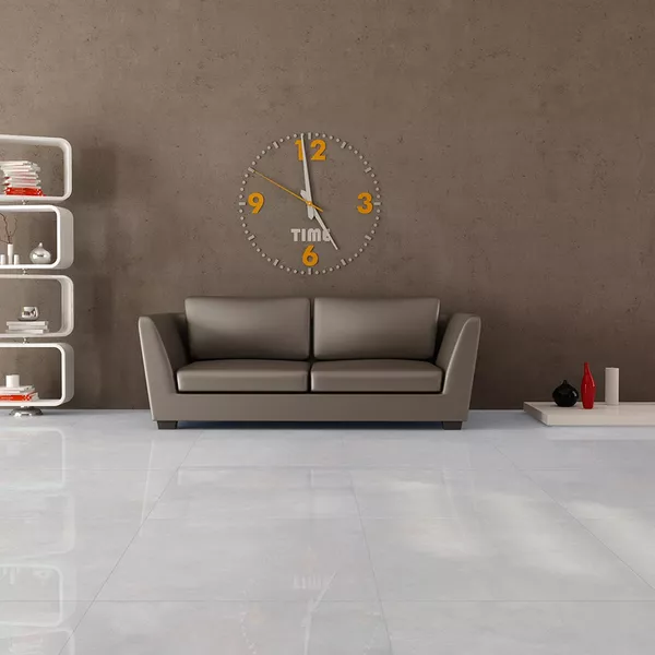 Porcelanato 63x63 Madrid Plata Polido Delta 