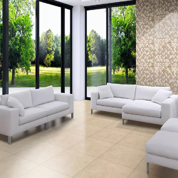 PORCELANATO 61X61 CRISTOFOLETTI CEMENT BEIGE PURE 61025 