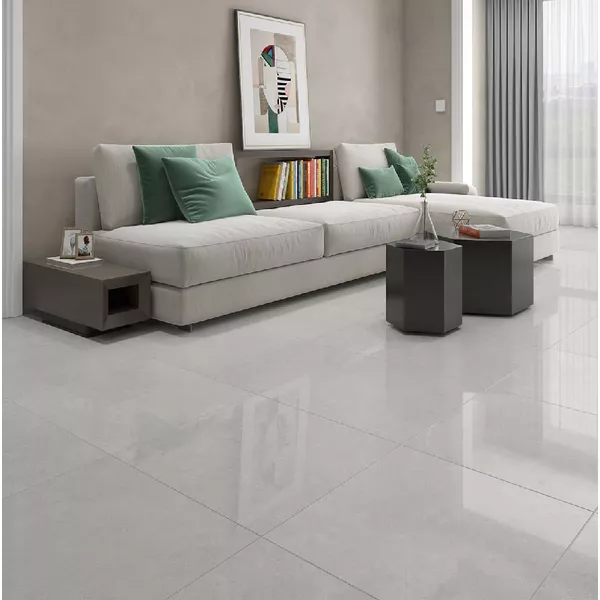 PISO 60X60 FORMIGRES PURE CINZA BRILHO RETIFICADO