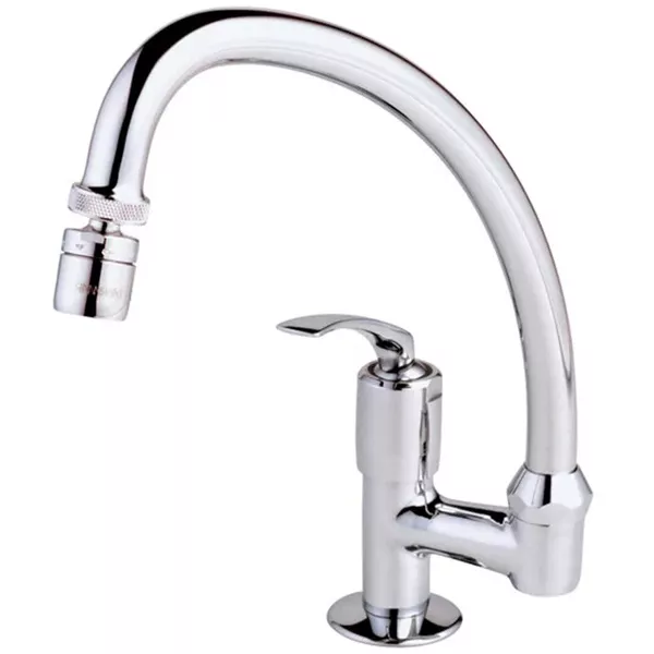TORNEIRA PARA COZINHA DE MESA CROMADA PRATIKA 1167 FABRIMAR