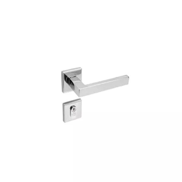 CONJUNTO FECHADURA 455 CROMADO POLIDO LAFONTE