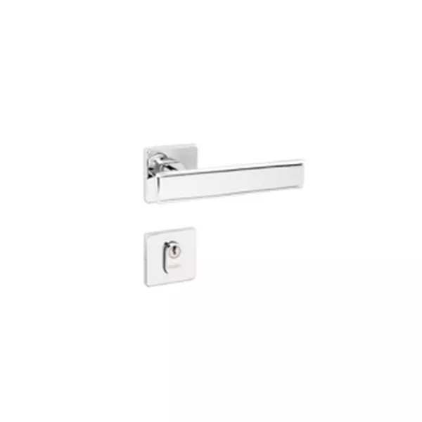 CONJUNTO FECHADURA 751 ZAMAC CROMADO LAFONTE