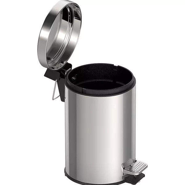 LIXEIRA INOX COM PEDAL BRASIL