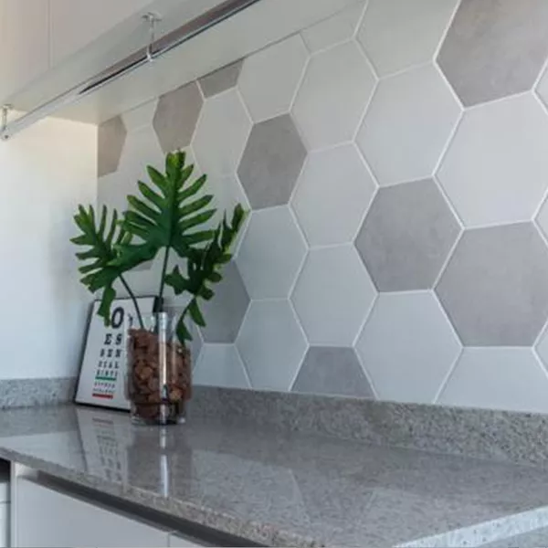 REVESTIMENTO HEXAGONAL CERAL (VENDIDO POR PEÇA) | FLUZÃO CONSTRUÇÃO