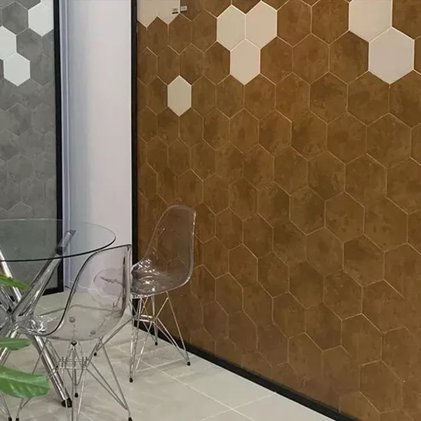 REVESTIMENTO HEXAGONAL CERAL (VENDIDO POR PEÇA) | FLUZÃO CONSTRUÇÃO