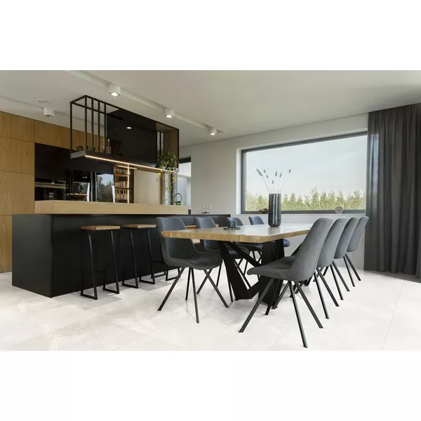 PORCELANATO 72X72 DELTA FUJI OFF WHITE ACETINADO | FLUZÃO CONSTRUÇÃO