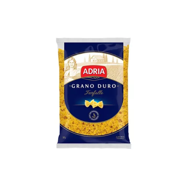 MACARRÃO ADRIA GRANO DURO FARFALLE 500 G 