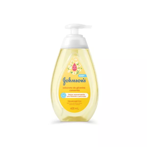 SABONETE BABY LIQUIDO GLICERINA CAMOMILA 400 ML