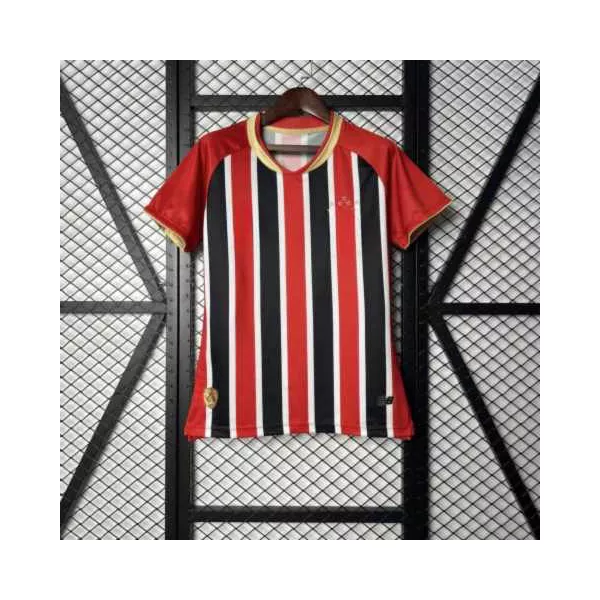 Camisa Soberano FC Away II 25/26 – Preta e Vermelh...