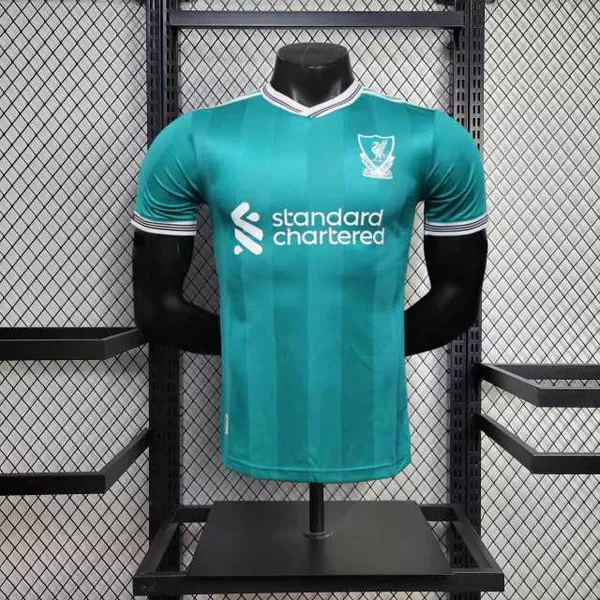 Camisa Liverpool Third III 25/26 – Verde – Jogador...