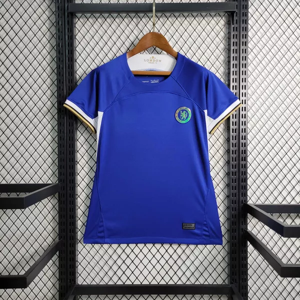 Camisa Chelsea Home Furta-cor 23/24 - Feminina - 0... - FORTAL IMPORTADORA