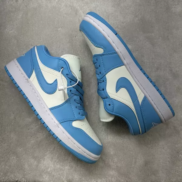 Tênis NK Jordan 1 Low - Azul/Branco - NKDLB