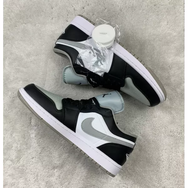Tênis NK Air Jordan 1 Low - Cinza/Preto - NKJ1L