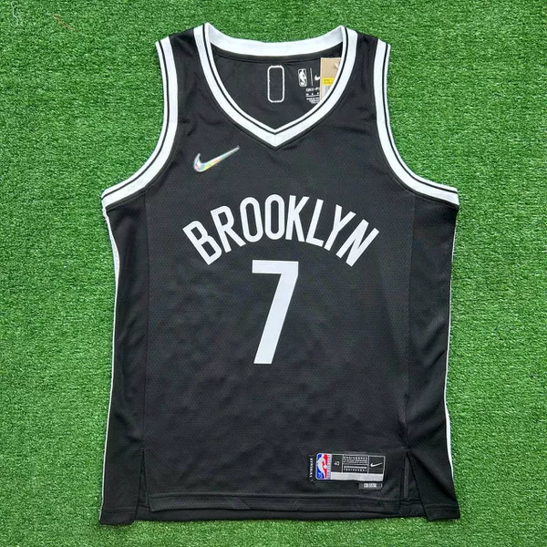 NBA Brooklyn Nets Durant #7 - 75 ANOS - PRETA - NB... - FORTAL IMPORTADORA