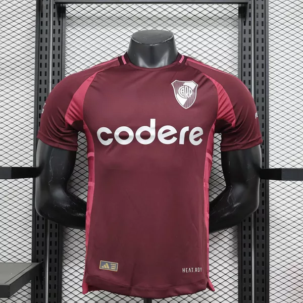 Camisa River Plate Away II 24/25 - Vinho - Jogador... - FORTAL IMPORTADORA