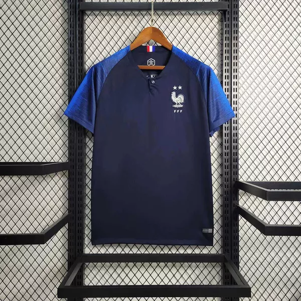 Camisa Retrô Seleção França Home I 2018 - RETRO78...