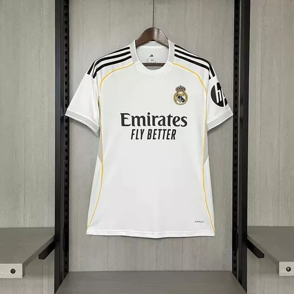 Camisa Real Madrid Home I 25/26 - Branca - Torcedo... - FORTAL IMPORTADORA