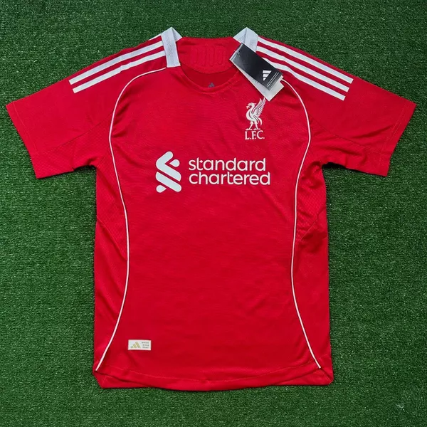 Camisa Liverpool Home I 25/26 - Vermelha - Jogador... - FORTAL IMPORTADORA
