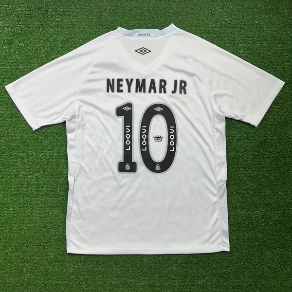 Camisa Santos Home I 25/26 - Branca - Torcedor Mas... - FORTAL IMPORTADORA