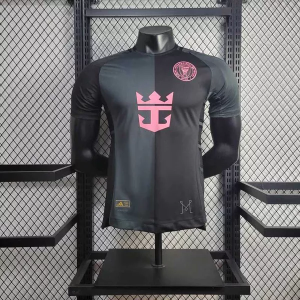 Camisa Inter Miami Away II 25/26 - Preta - Jogador...