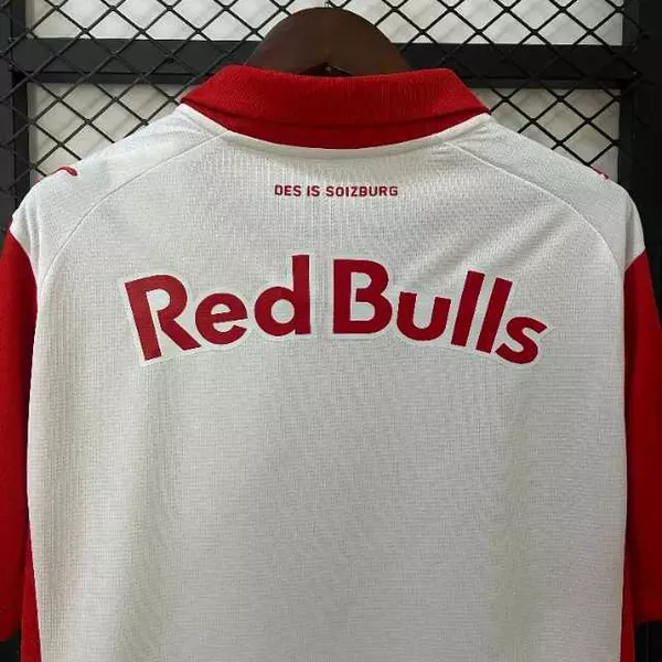 Salzburg　☆彡 Camisa Red Bull Salzburg Home I 25/26 - Torcedor Masculina | FUTCAMISA
