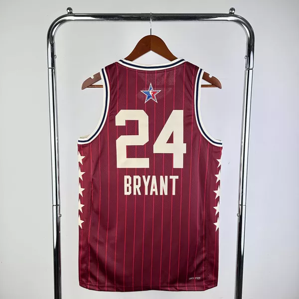 NBA All Star Game 23/24 - Kobe Bryant #24 Vermelha... - FORTAL IMPORTADORA