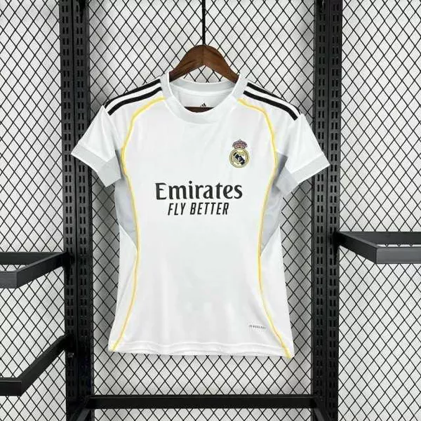 Camisa Real Madrid 25/26 - Branca - Feminina - 5...