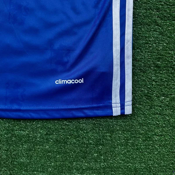 Camisa Retrô Chelsea Home I 17/18 - Kanté #7 - Azul - Masculina