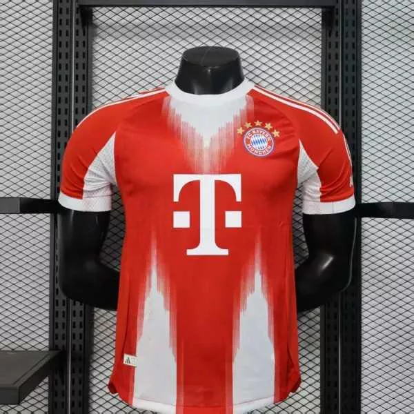 Camisa Bayern de Munique Home I 25/26 - Vermelha -...