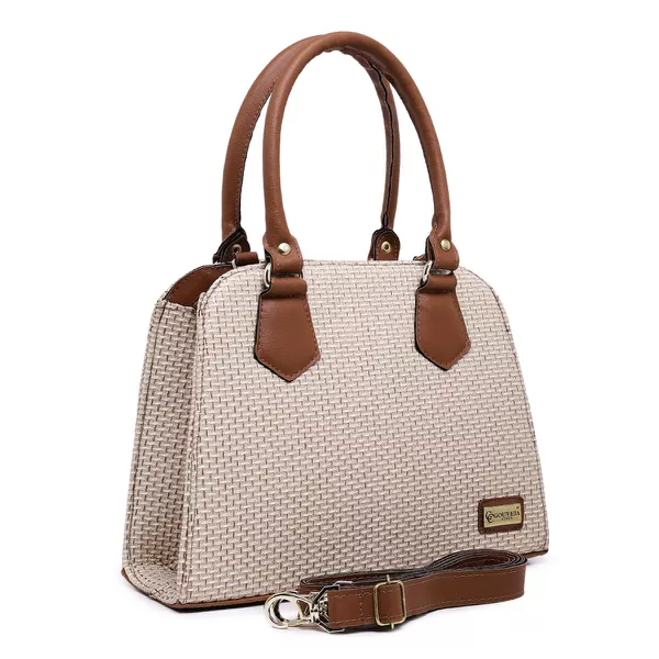 Kit 3 Peças Bolsa Tote Media + Bolsa Saco + Carteira Palha - Gouveia Costa