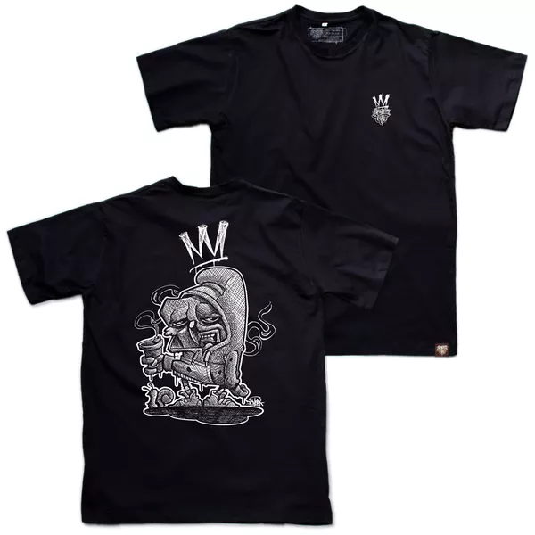 Camiseta Tchork Bird - Preta - Graffiti com Café